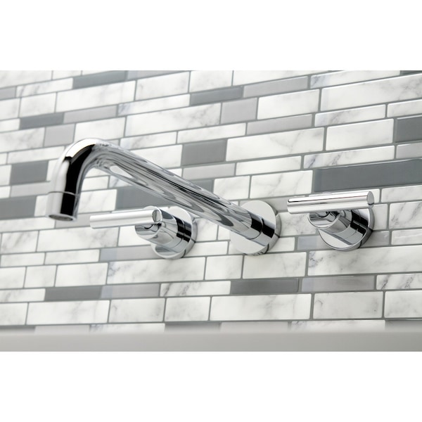 KS8051CML Wall Mount Tub Faucet, Polished Chrome